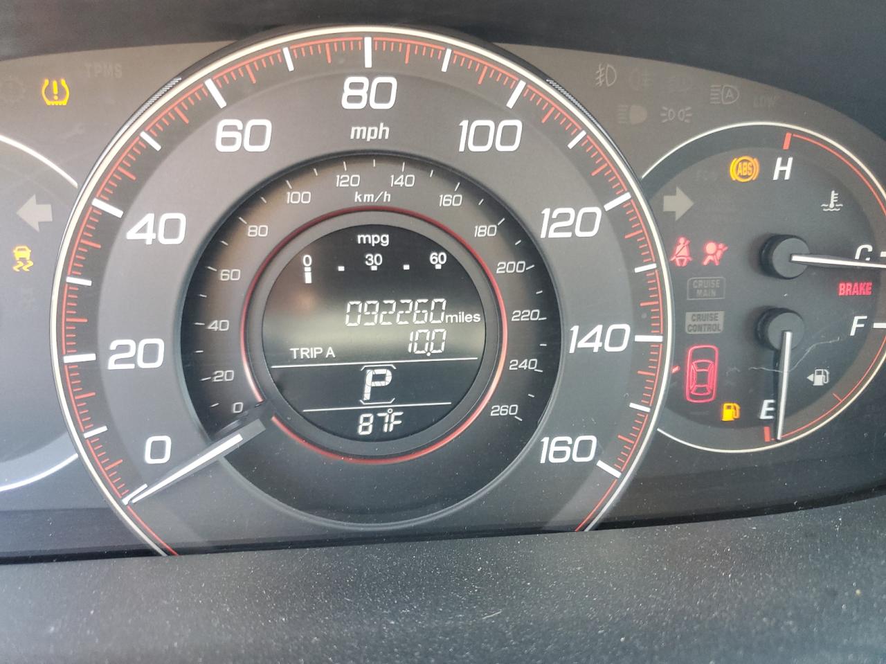 Photo 8 from auction – 2014 HONDA ACCORD SPO with VIN 1HGCR2F51EA091400