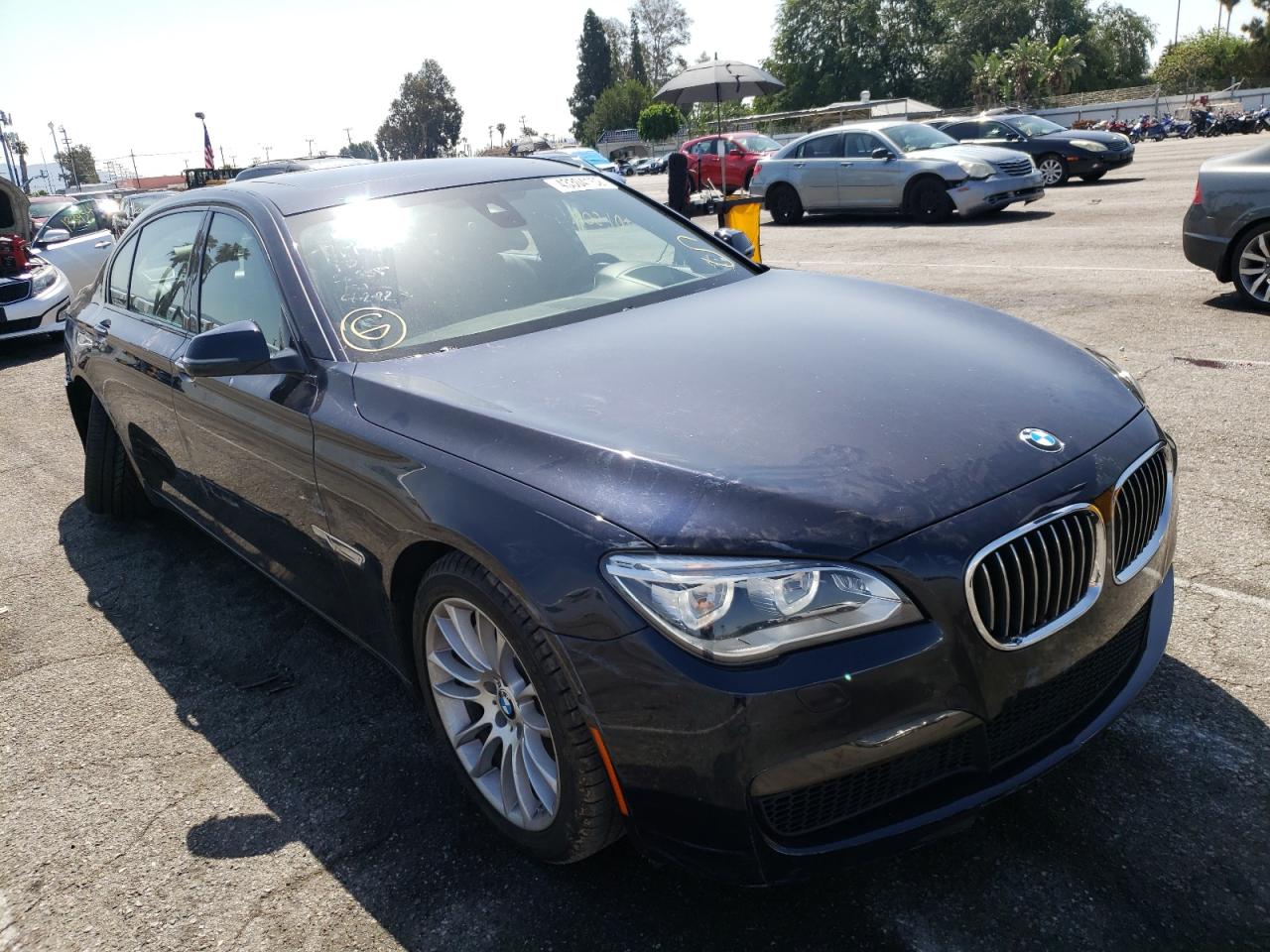 BMW 750LI 2015 with VIN WBAYE8C52FD781127 - Photo from auction