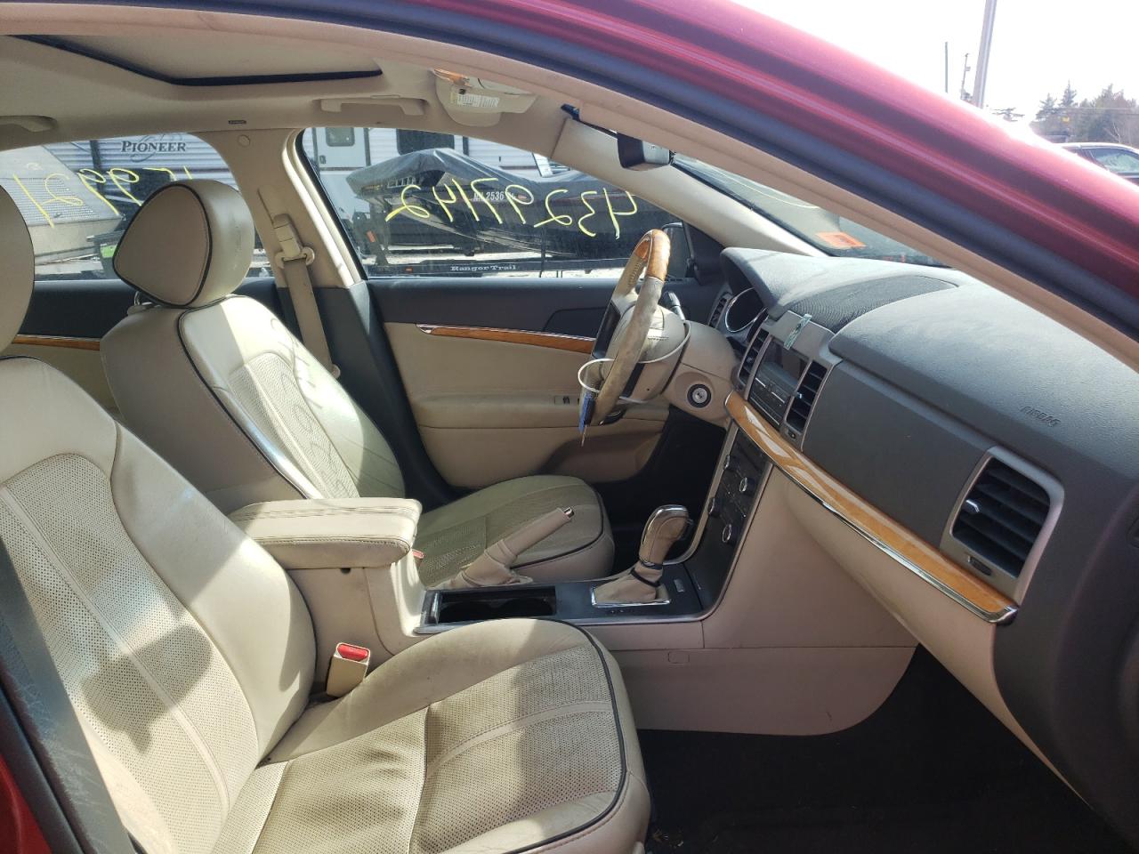 Photo 5 from auction – 2012 LINCOLN MKZ with VIN 3LNHL2JC6CR807573