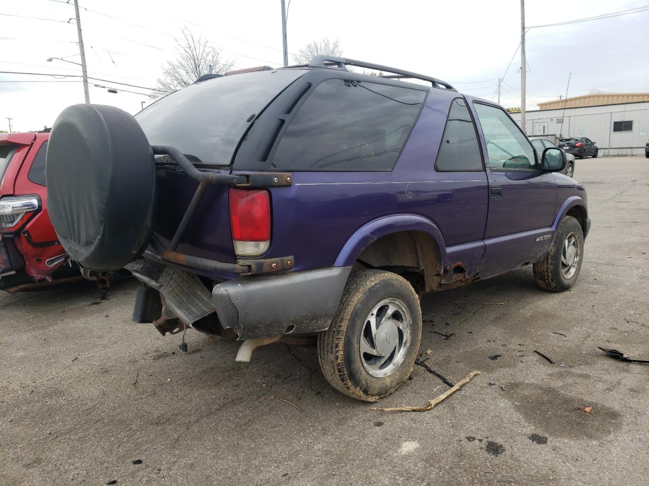 Photo 4 from auction – 1996 CHEVROLET BLAZER with VIN 1GNCT18W2TK216385