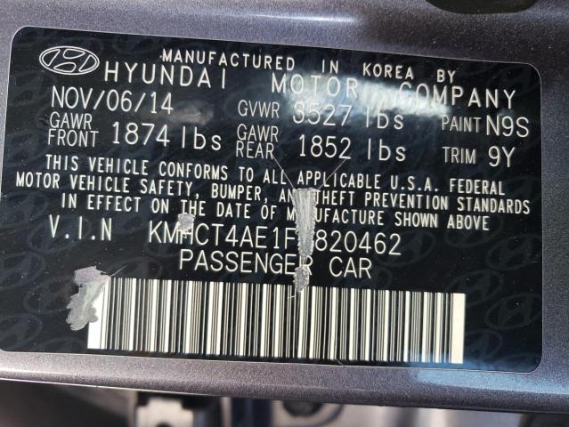 Photo 10 from auction – 2015 HYUNDAI ACCENT GLS with VIN KMHCT4AE1FU820462