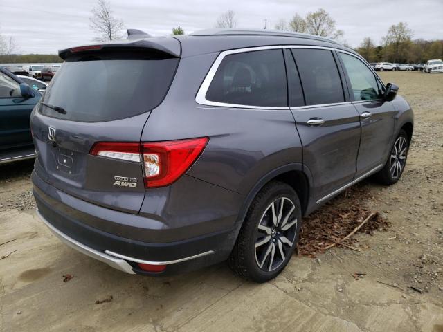 Photo 4 from auction – 2021 HONDA PILOT TOUR with VIN 5FNYF6H97MB011625