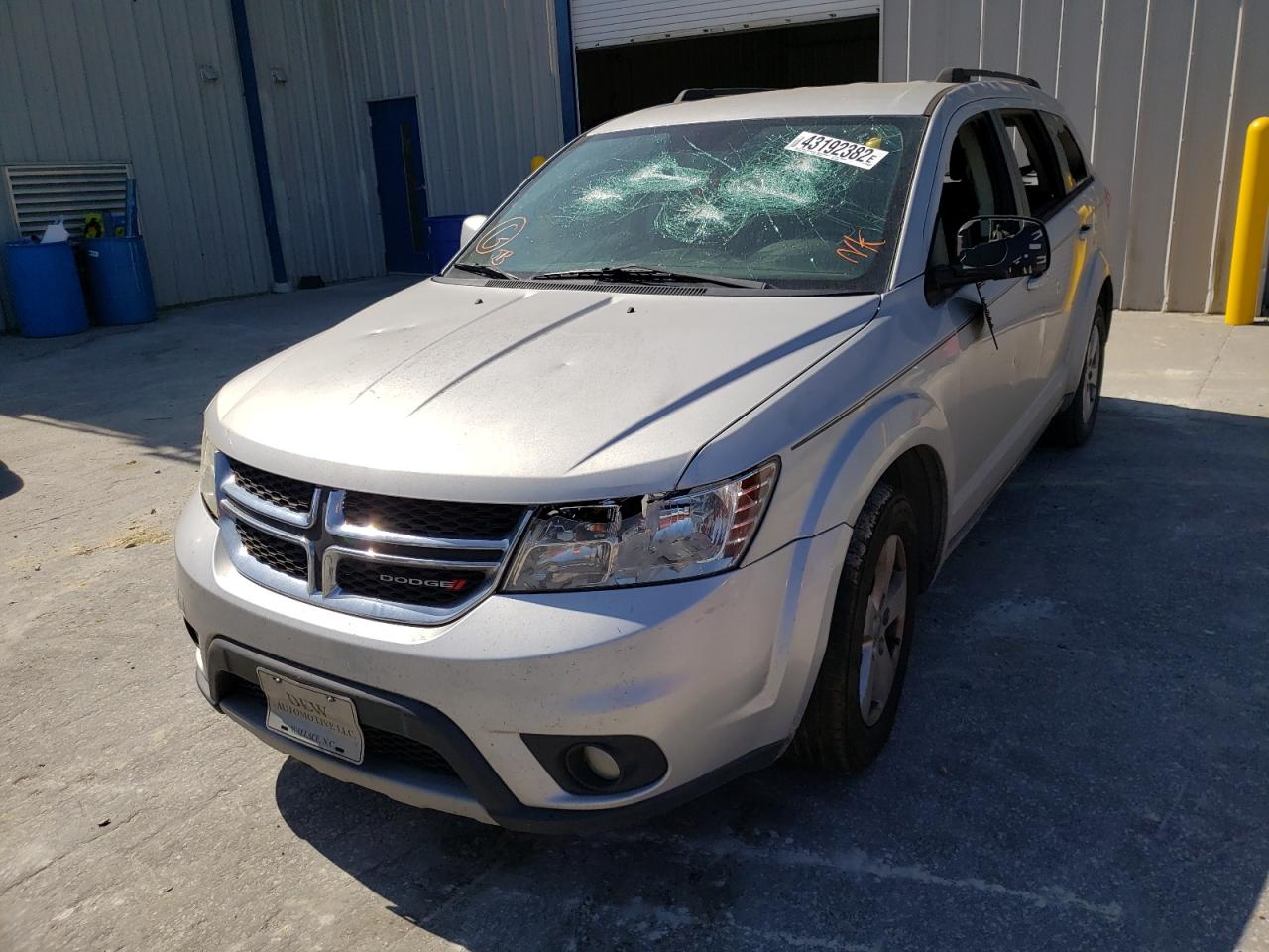 Photo 2 from auction – 2012 DODGE JOURNEY SX with VIN 3C4PDCBG1CT278038