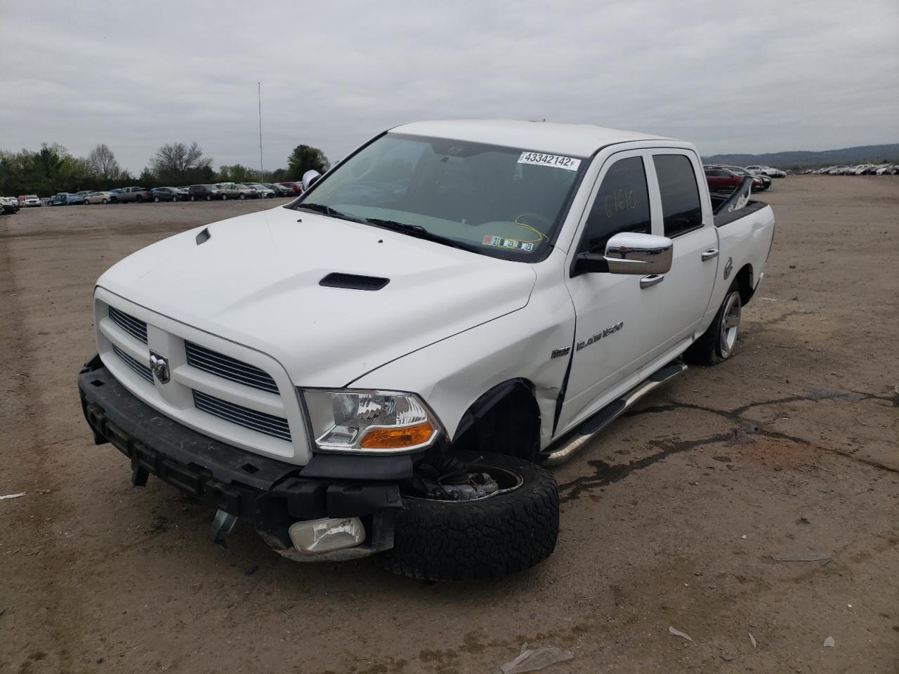Photo 2 from auction – 2012 DODGE RAM 1500 S with VIN 1C6RD7KT8CS185782