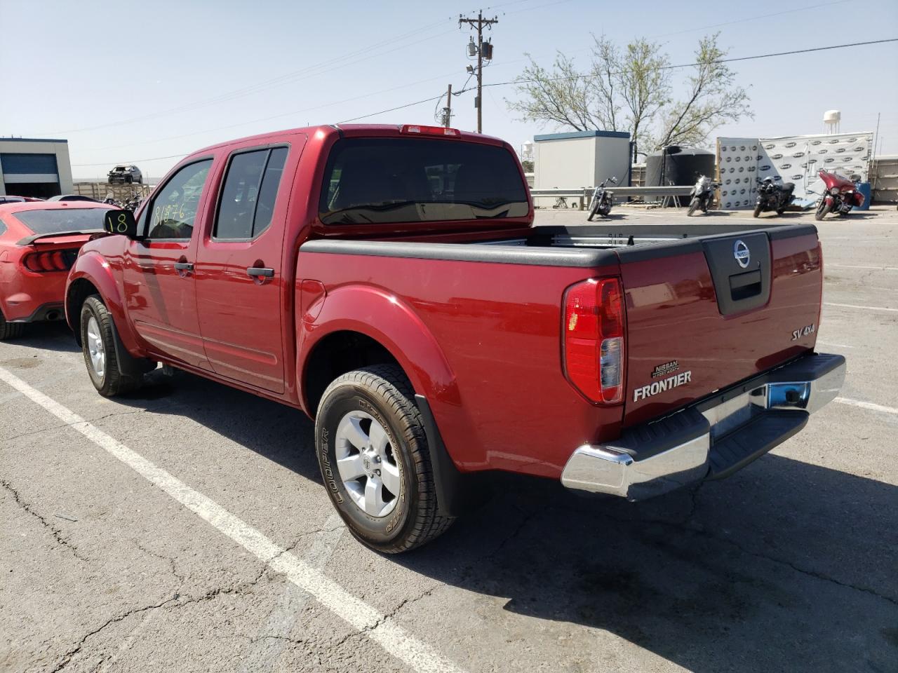 Photo 3 from auction – 2012 NISSAN FRONTIER S with VIN 1N6AD0EV9CC477670