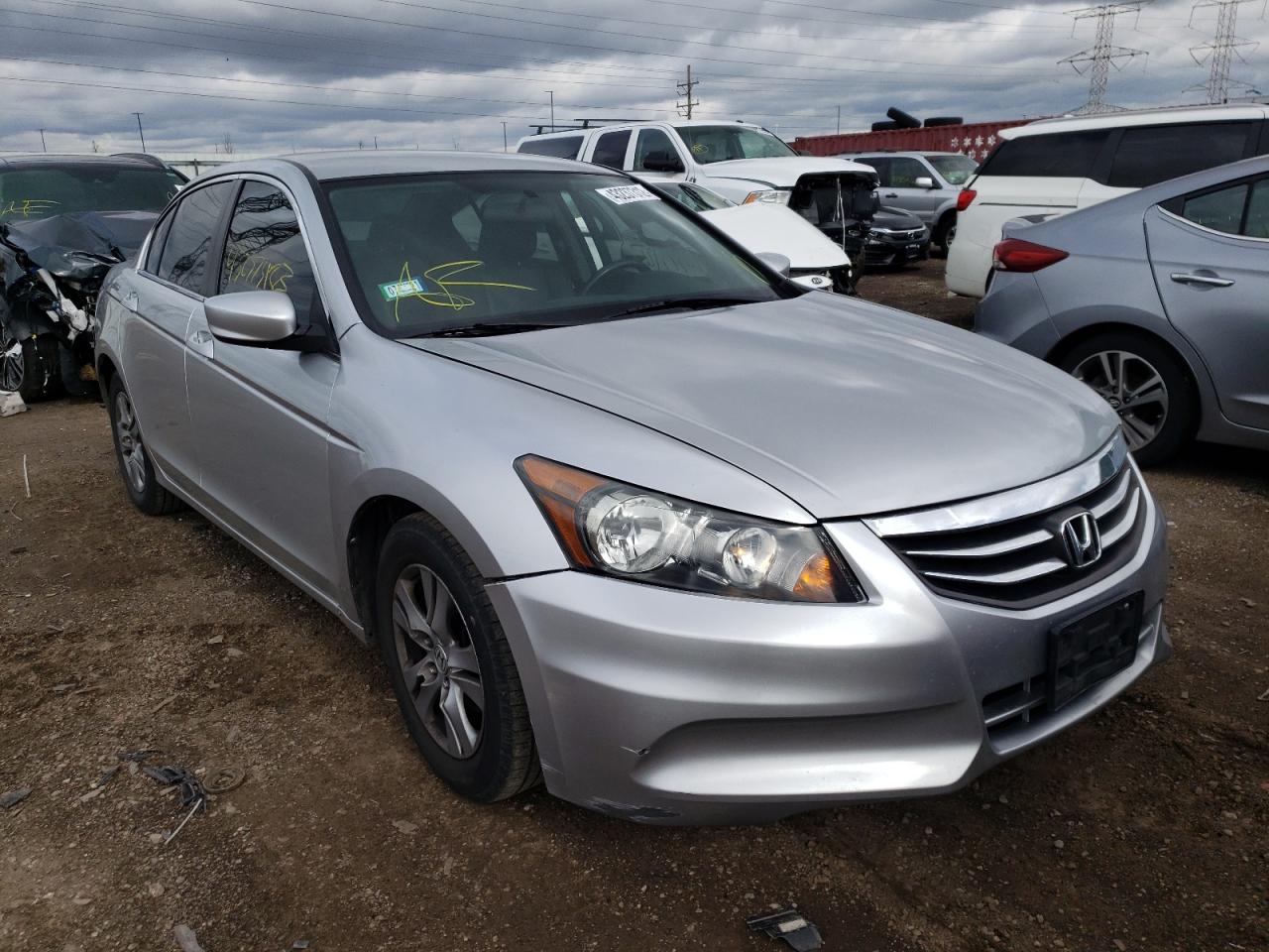 HONDA ACCORD se 2012 with VIN 1HGCP2F66CA087399 - Photo from auction