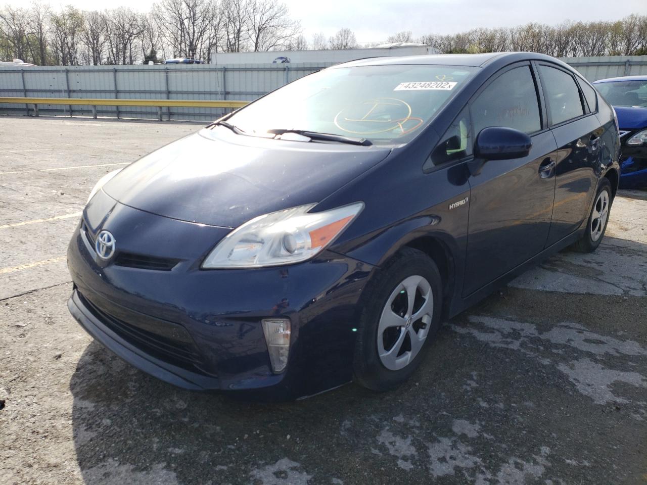 Photo 2 from auction – 2012 TOYOTA PRIUS with VIN JTDKN3DU8C1520647