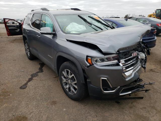 GMC ACADIA SLT 2021 with VIN 1GKKNULS7MZ121340 - Photo from auction
