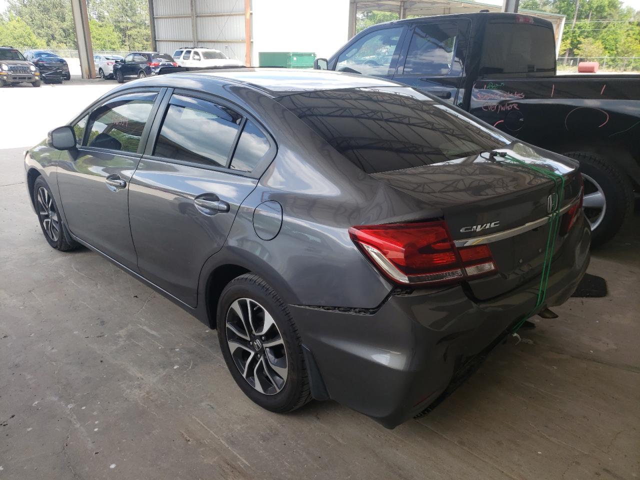 Photo 3 from auction – 2013 HONDA CIVIC EXL with VIN 2HGFB2F99DH521744