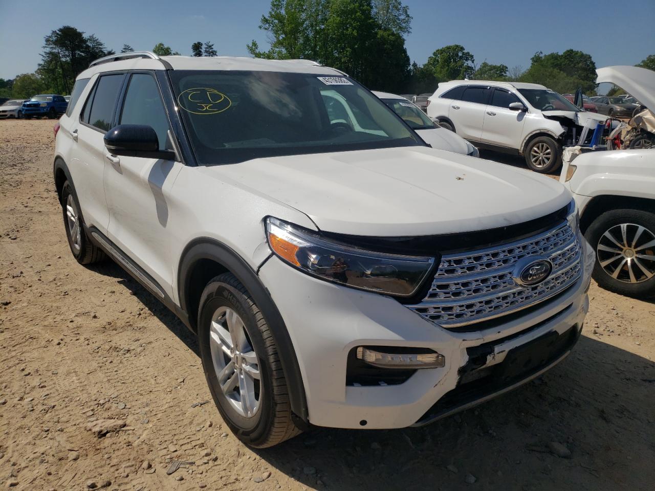 FORD EXPLORER L 2021 with VIN 1FMSK7FH7MGB51368 - Photo from auction