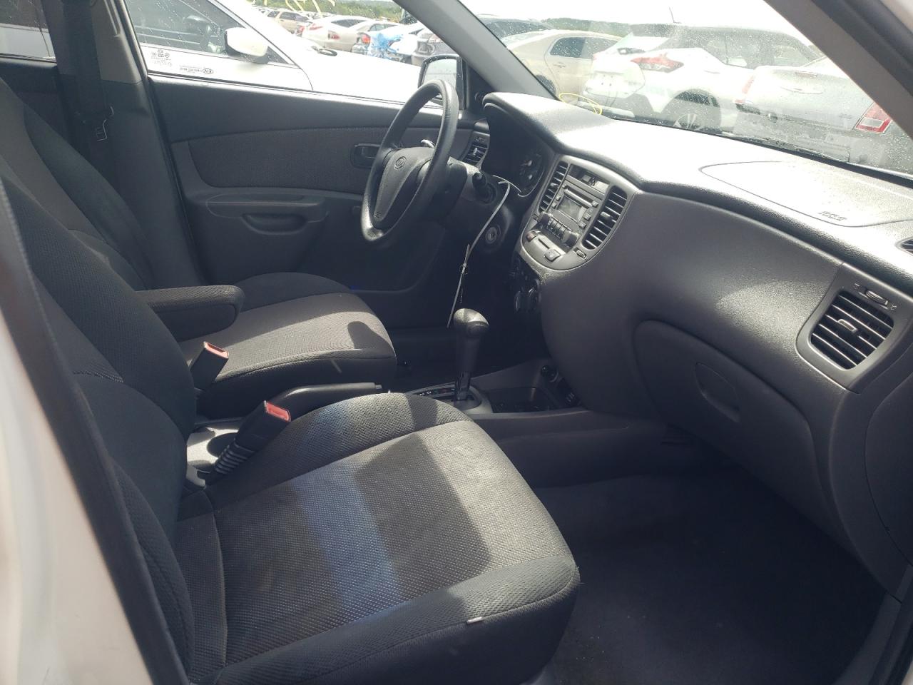Photo 5 from auction – 2006 KIA RIO with VIN KNADE123166128346