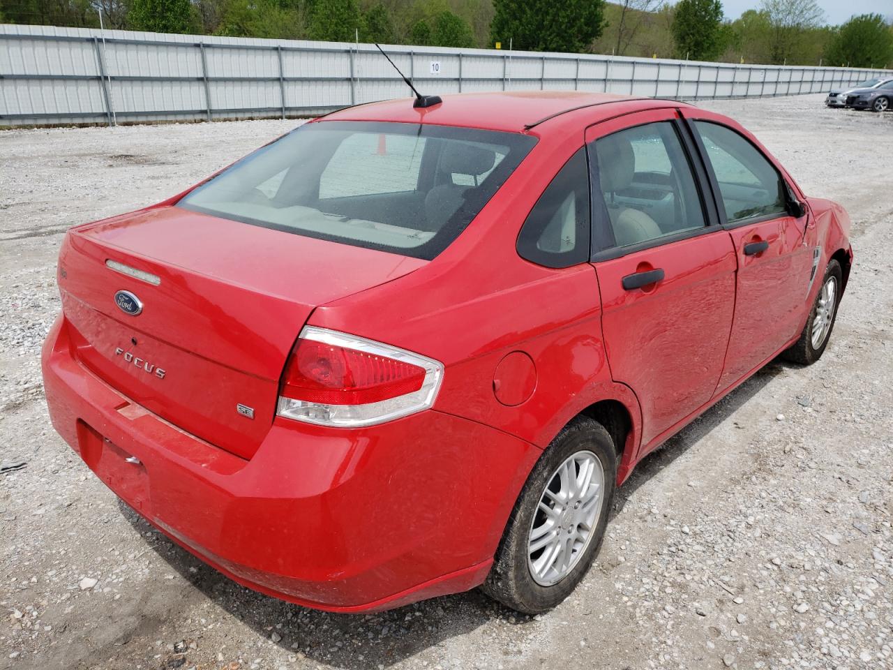 Photo 4 from auction – 2008 FORD FOCUS SE with VIN 1FAHP35N58W220608