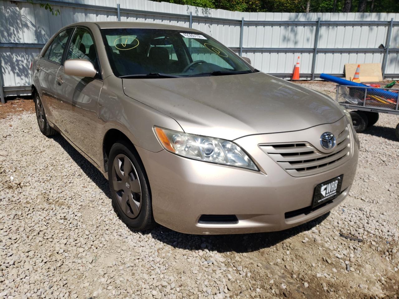 TOYOTA CAMRY BASE 2009 with VIN 4T1BE46K59U303285 - Photo from auction