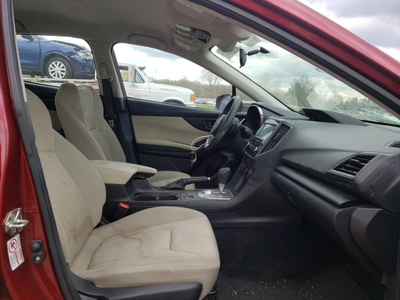 Photo 5 from auction – 2017 SUBARU IMPREZA PR with VIN 4S3GTAD66H3727132