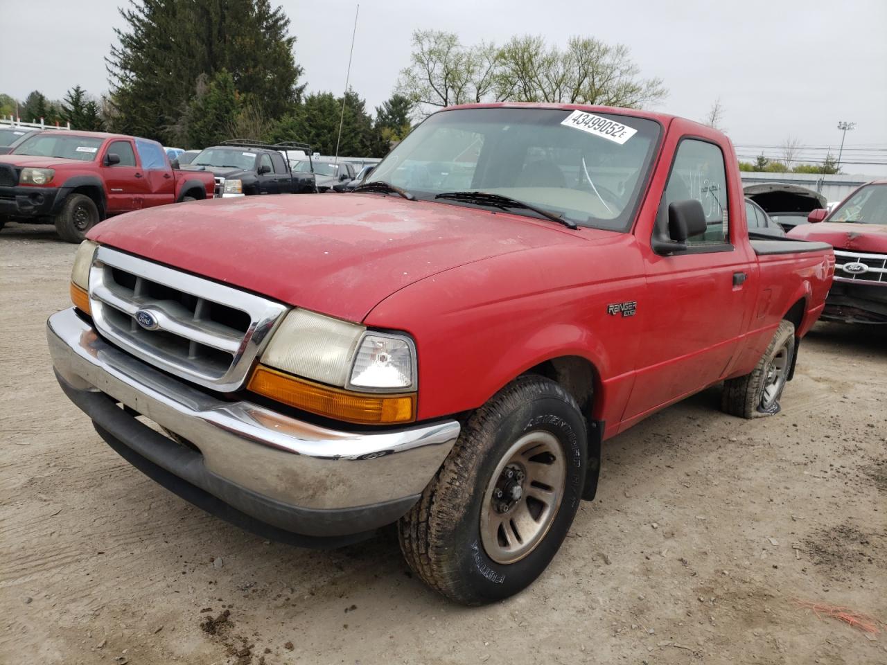 Photo 2 from auction – 1999 FORD RANGER with VIN 1FTYR10C0XTA50804
