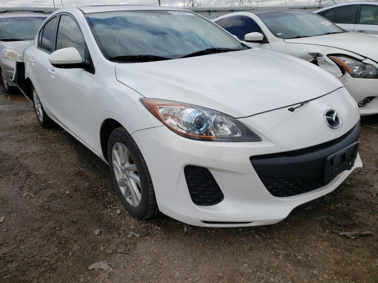 MAZDA 3 I 2012 with VIN JM1BL1V79C1648740 - Photo from auction