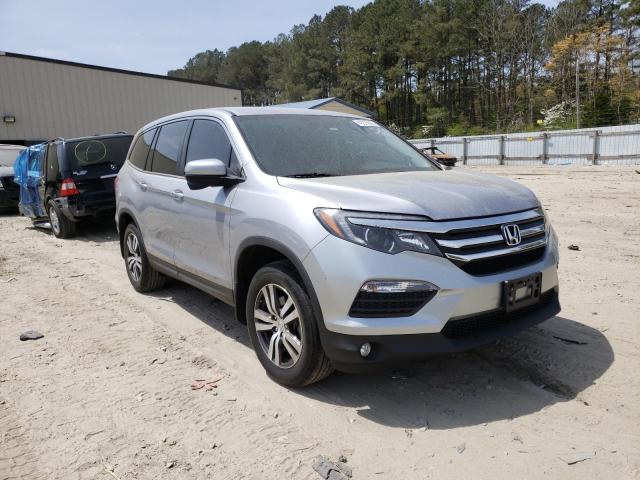 HONDA PILOT EX 2018 with VIN 5FNYF6H30JB016477 - Photo from auction