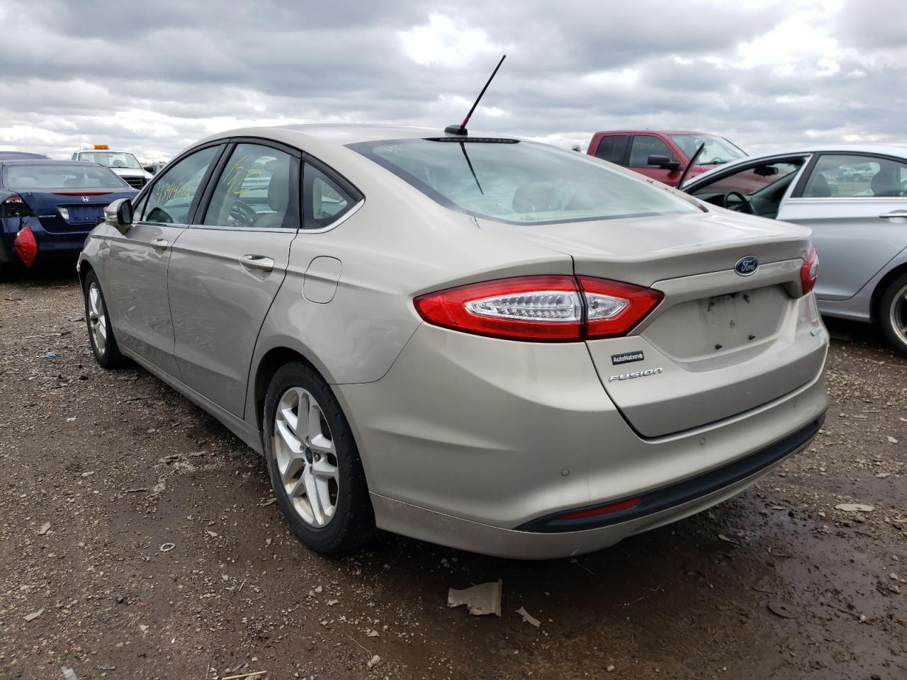 Photo 3 from auction – 2016 FORD FUSION SE with VIN 3FA6P0HD4GR143451