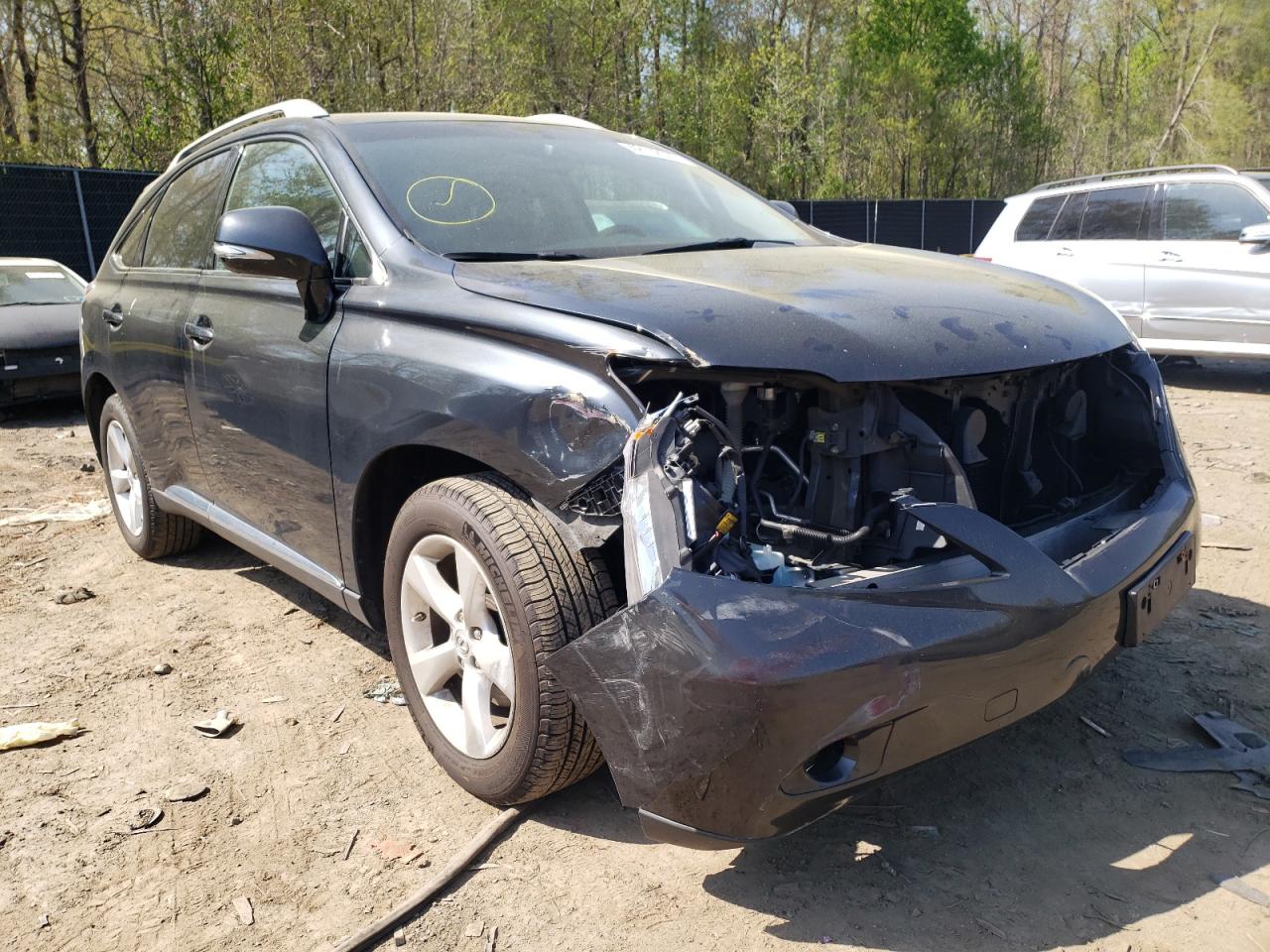 LEXUS RX 350 2010 with VIN 2T2BK1BA6AC042576 - Photo from auction