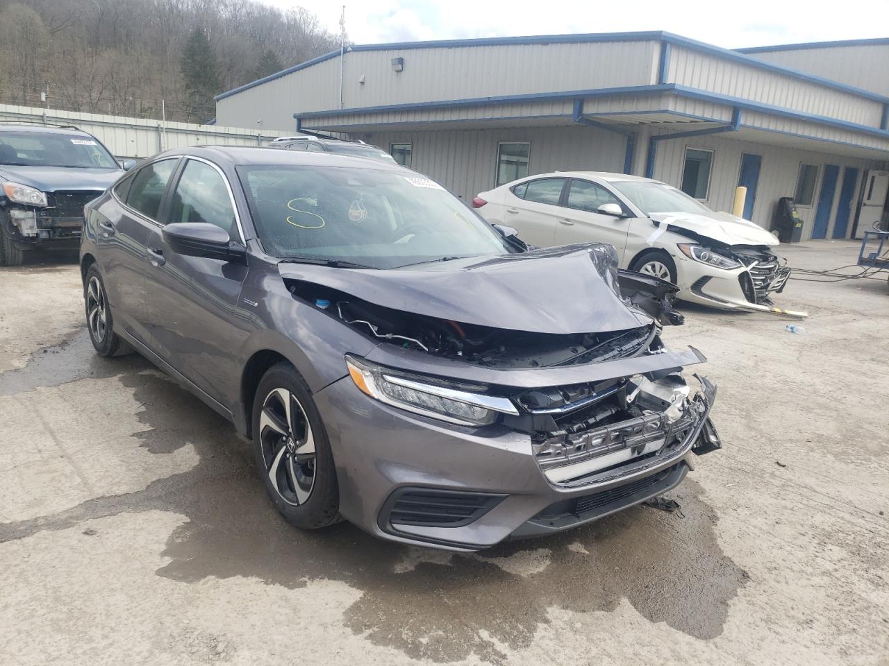 HONDA INSIGHT EX 2022 with VIN 19XZE4F54NE008135 - Photo from auction