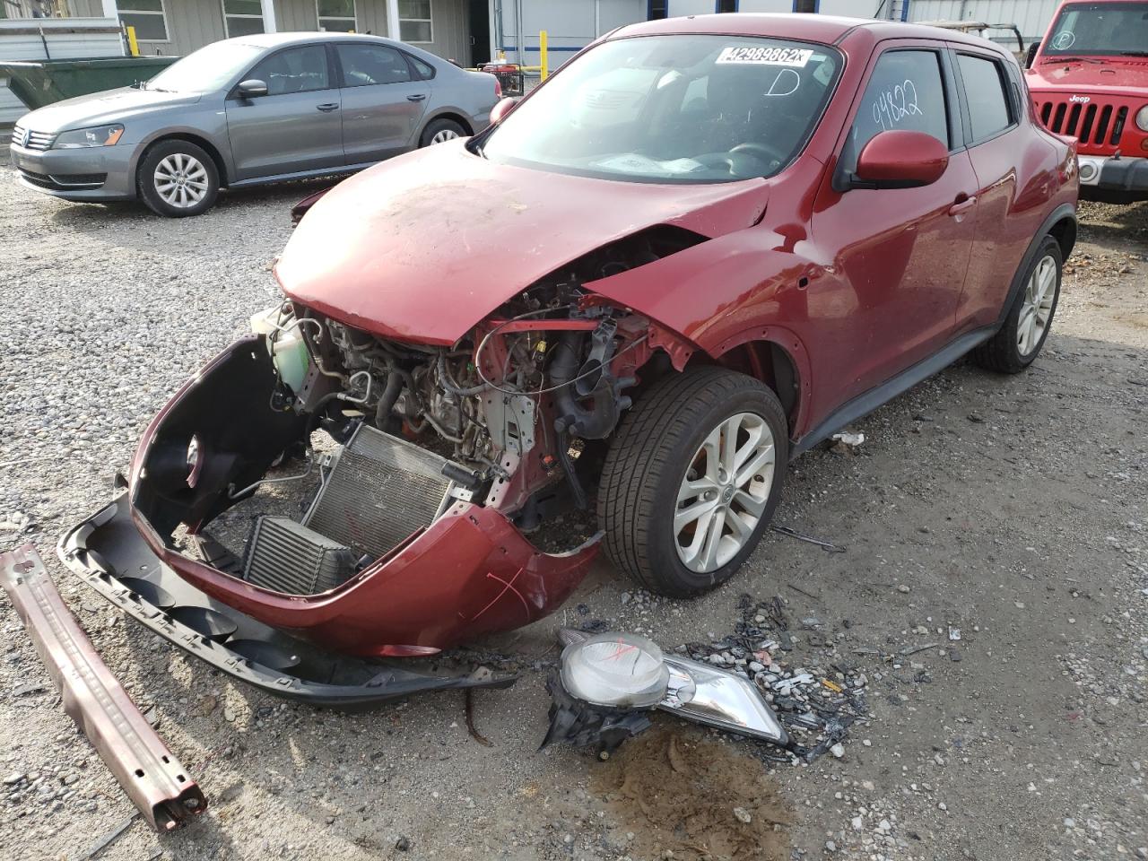 Photo 2 from auction – 2013 NISSAN JUKE S with VIN JN8AF5MRXDT217346