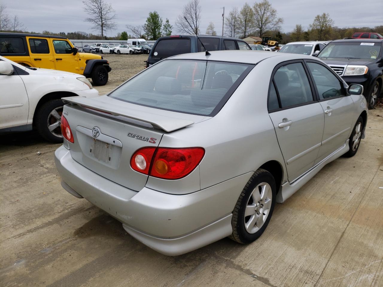 Photo 4 from auction – 2004 TOYOTA COROLLA with VIN 2T1BR32E24C303303