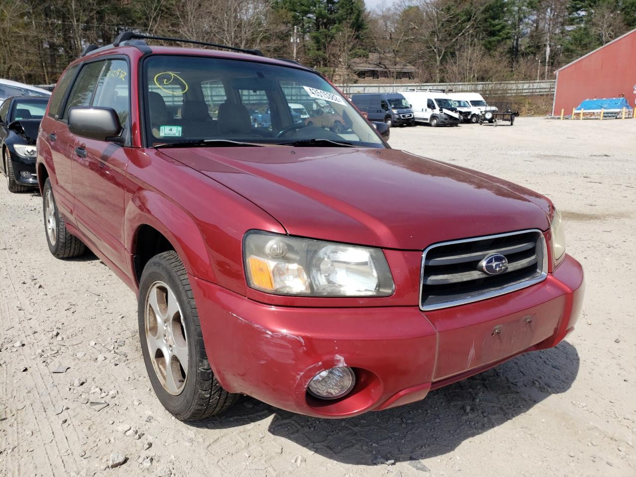 SUBARU FORESTER 2004 with VIN JF1SG65654H767943 - Photo from auction