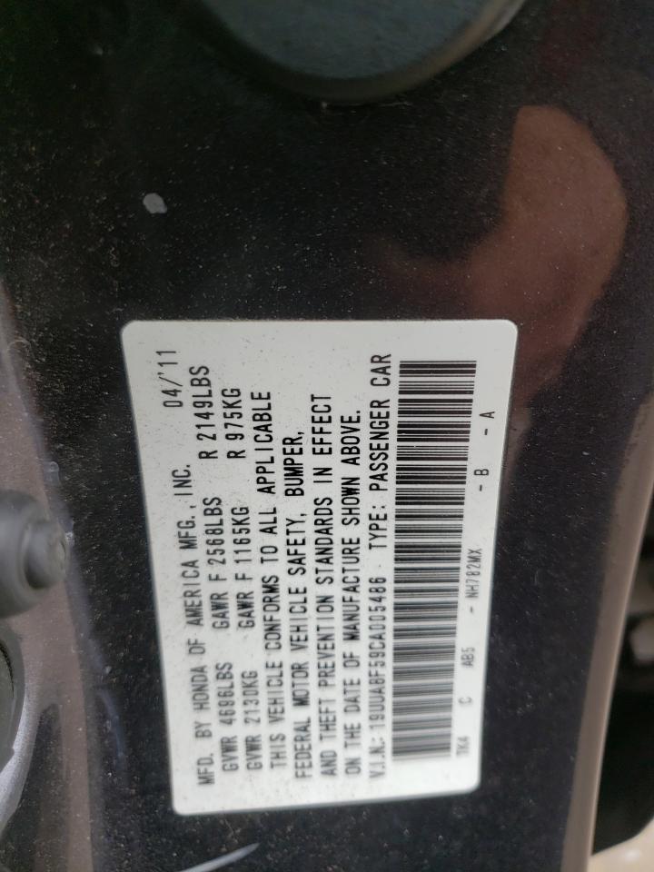 Photo 10 from auction – 2012 ACURA TL with VIN 19UUA8F59CA005486