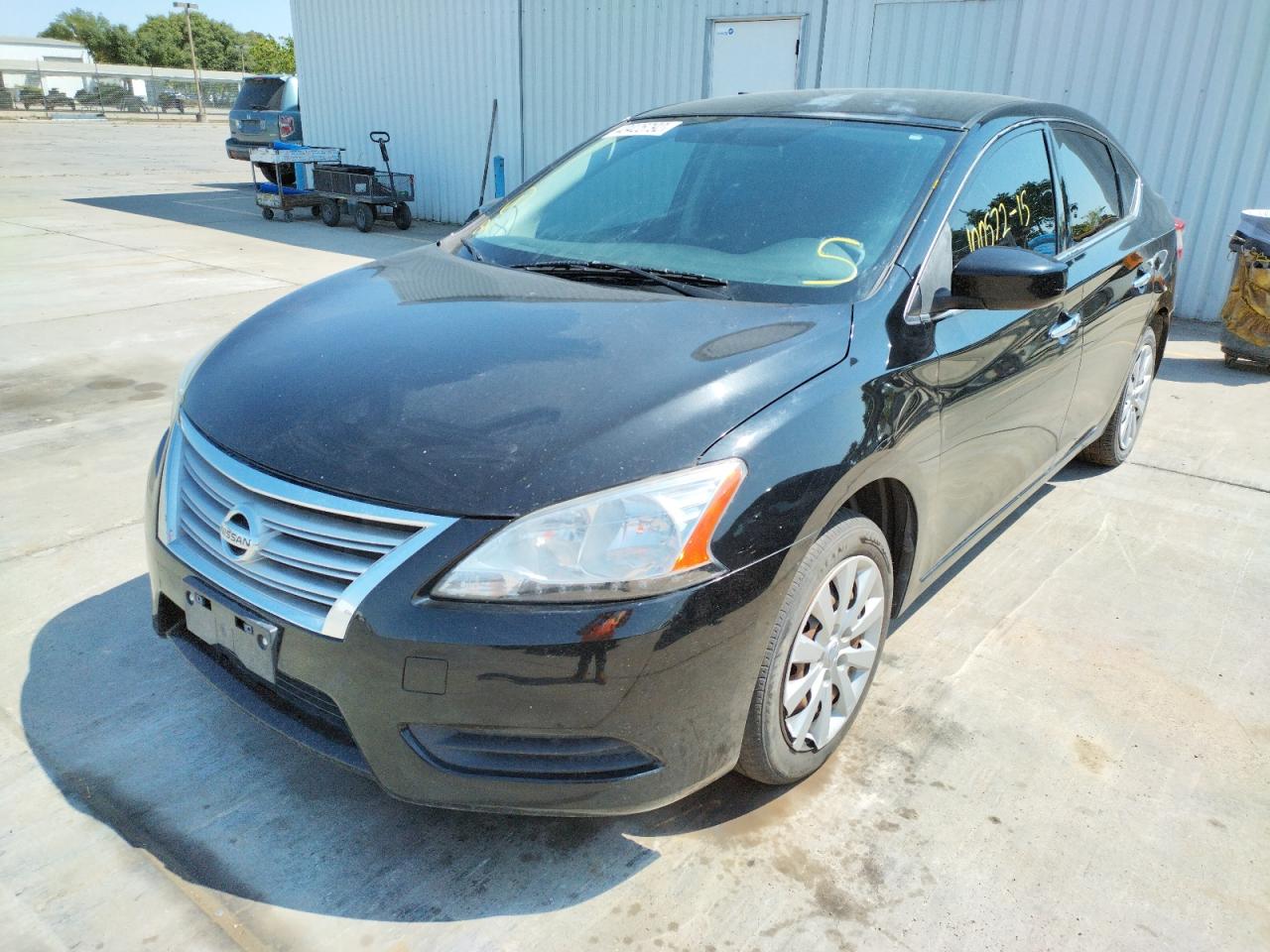 Photo 2 from auction – 2014 NISSAN SENTRA S with VIN 3N1AB7AP5EL698055