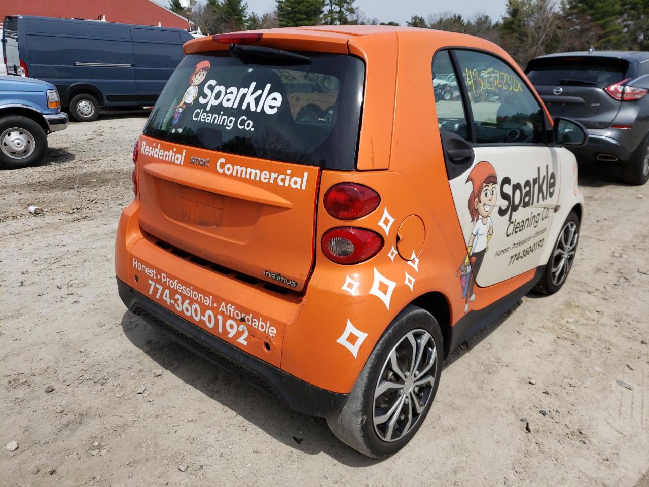 Photo 4 from auction – 2013 SMART FORTWO PUR with VIN WMEEJ3BA2DK706344