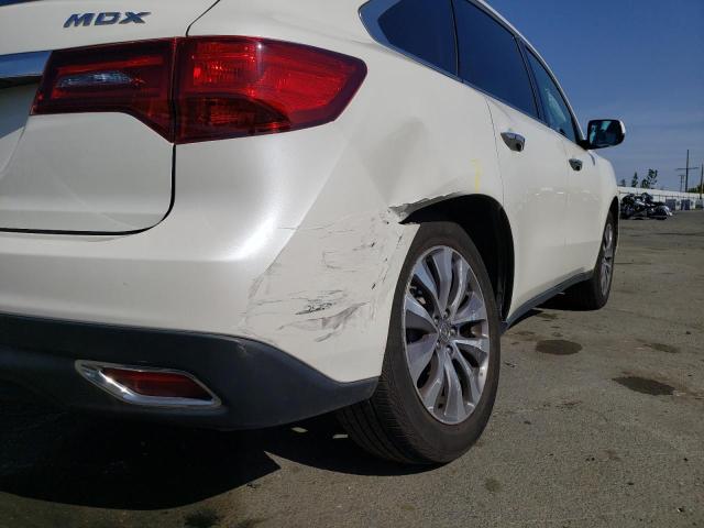 Photo 9 from auction – 2015 ACURA MDX TECHNO with VIN 5FRYD3H44FB002116
