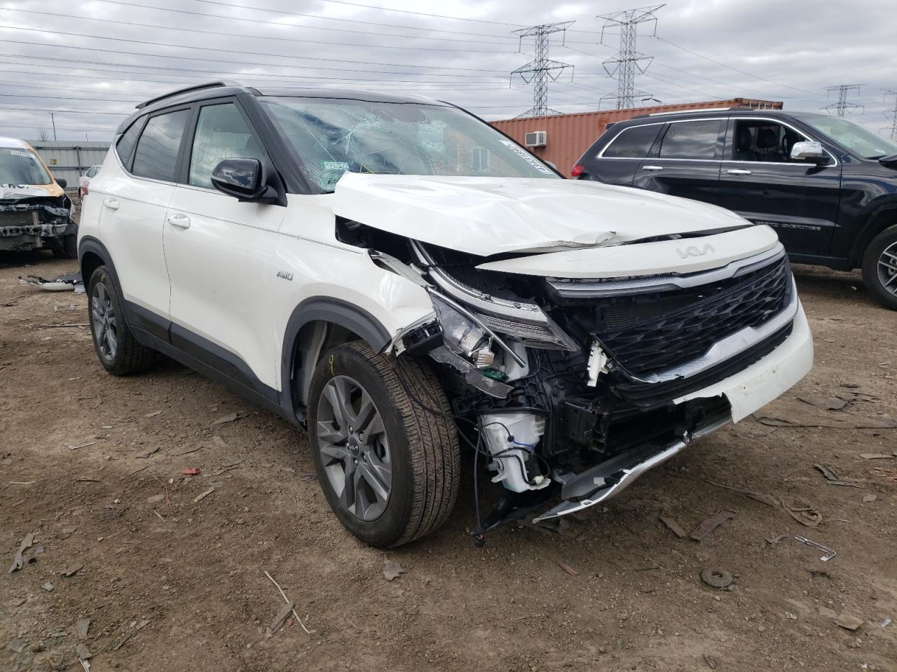 Photo 1 from auction – 2022 KIA SELTOS S with VIN KNDEUCAA2N7237493