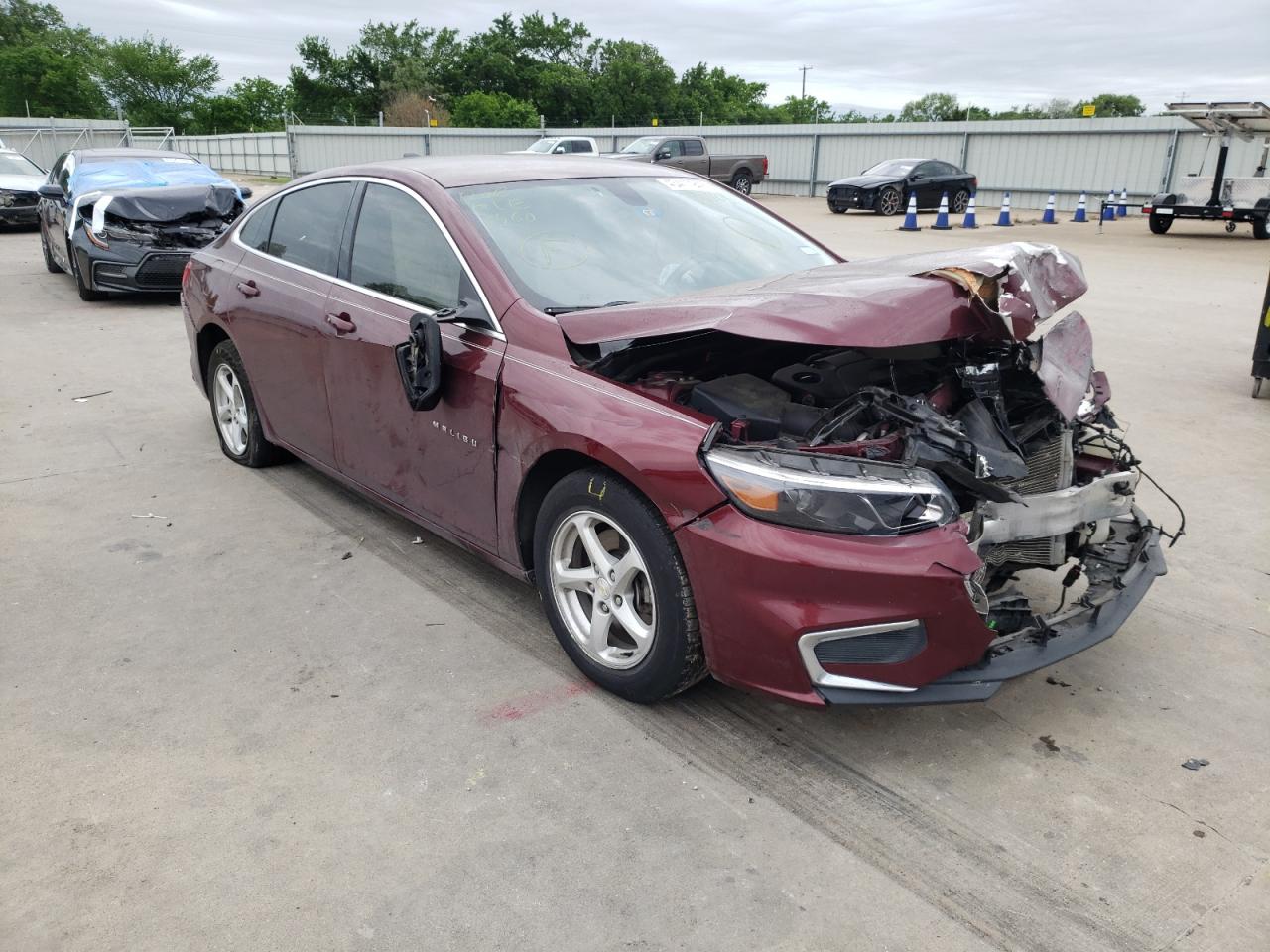 Photo 1 from auction – 2016 CHEVROLET MALIBU LS with VIN 1G1ZB5ST1GF301088