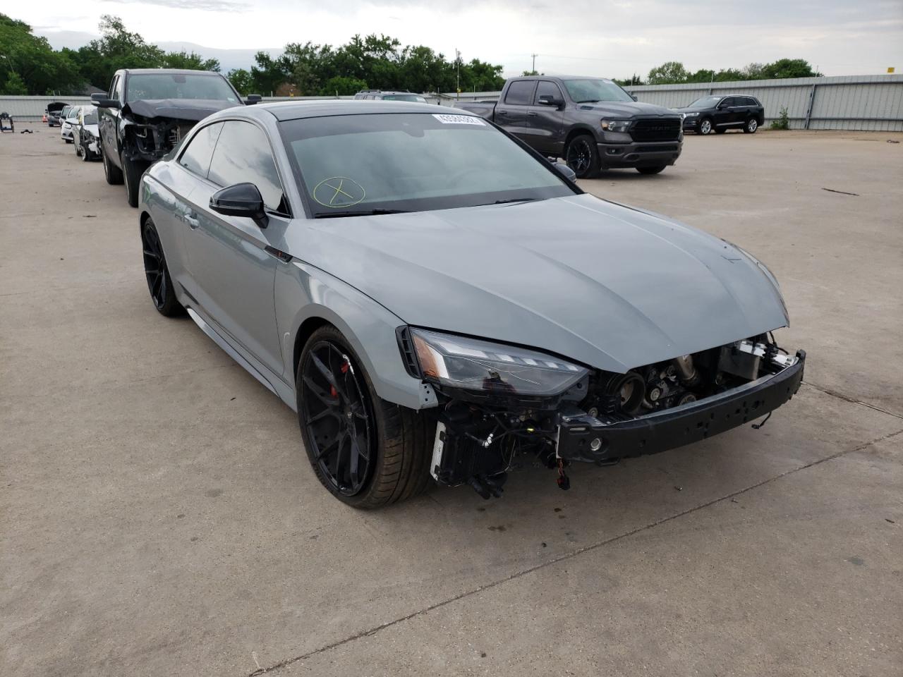 AUDI RS5 2021 with VIN WUANWAF58MA902993 - Photo from auction