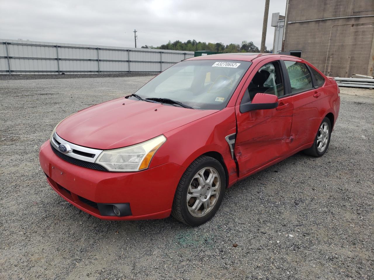 Photo 2 from auction – 2008 FORD FOCUS SE with VIN 1FAHP35N88W263310