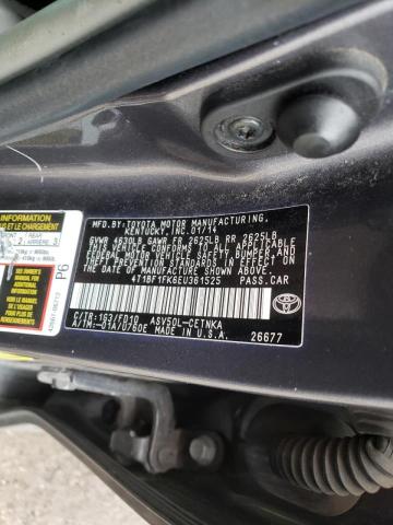 Photo 10 from auction – 2014 TOYOTA CAMRY with VIN 4T1BF1FK6EU361525