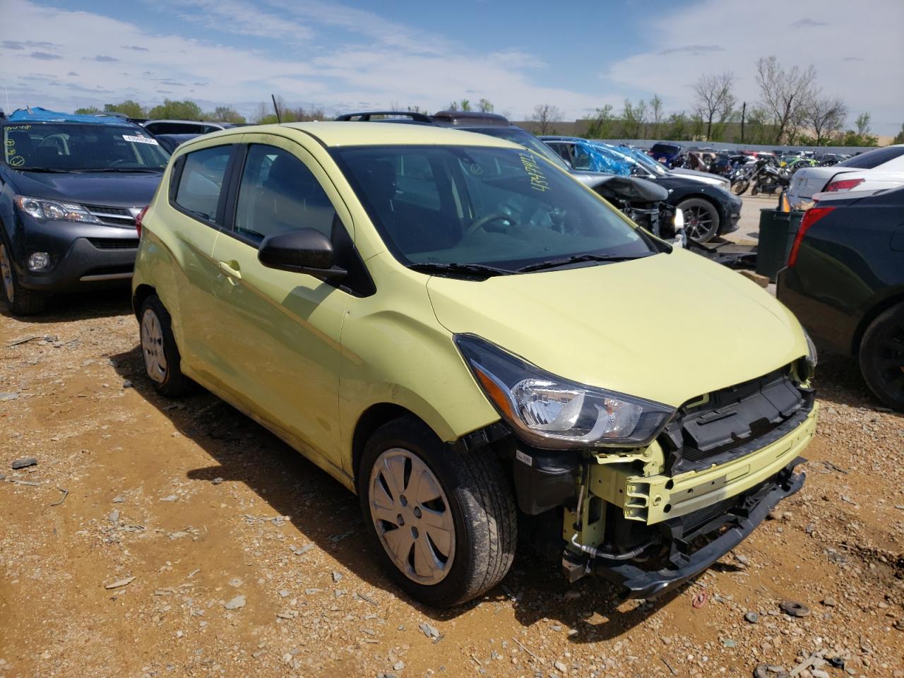 CHEVROLET SPARK LS 2017 with VIN KL8CB6SA2HC752771 - Photo from auction