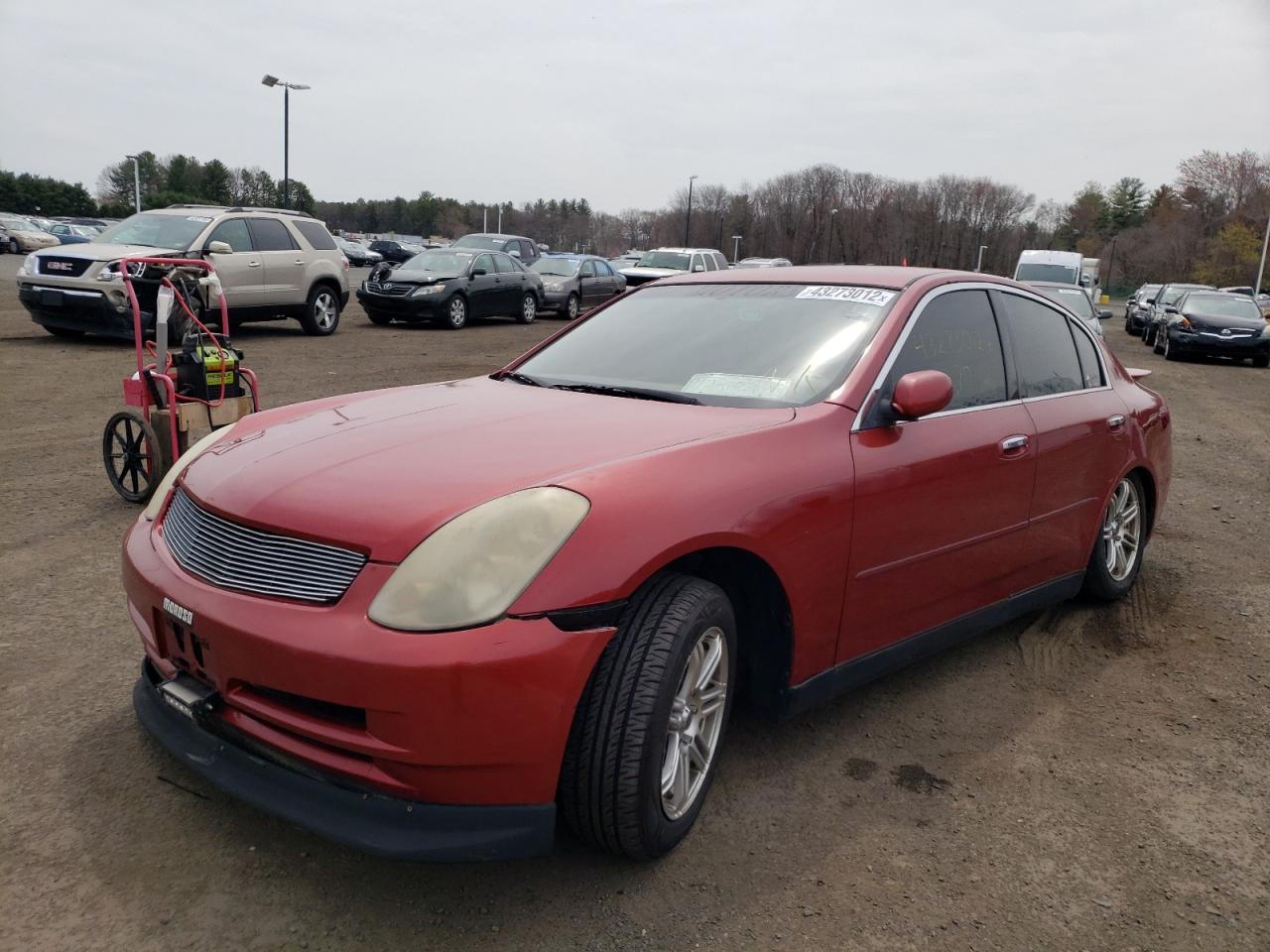 Photo 2 from auction – 2003 INFINITI G35 with VIN JNKCV51E63M313197
