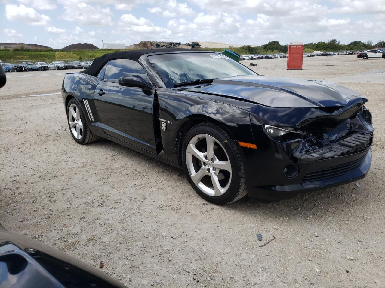 CHEVROLET CAMARO LT 2014 with VIN 2G1FC3D31E9297440 - Photo from auction