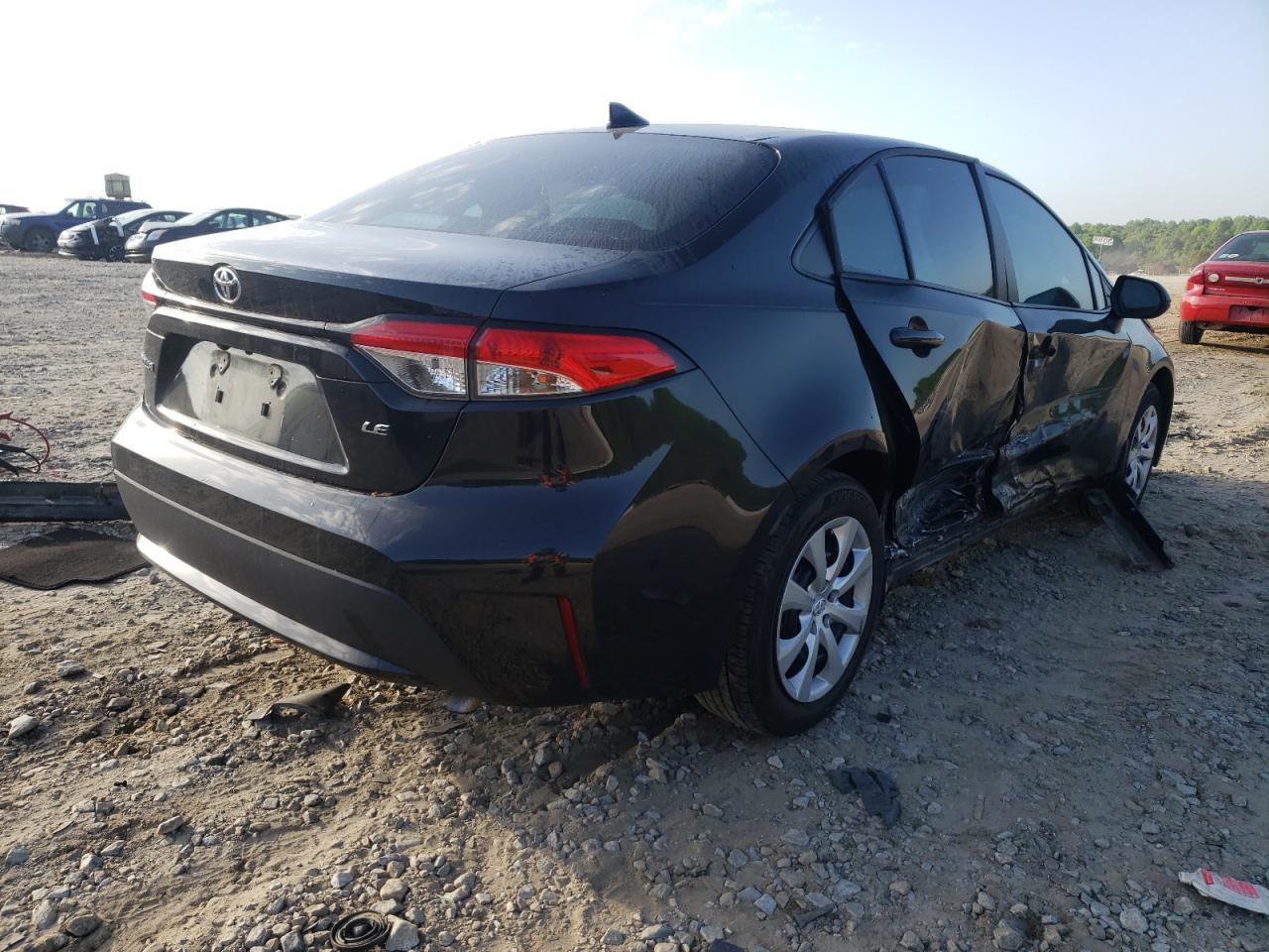 Photo 4 from auction – 2020 TOYOTA COROLLA LE with VIN 5YFEPRAE8LP069142