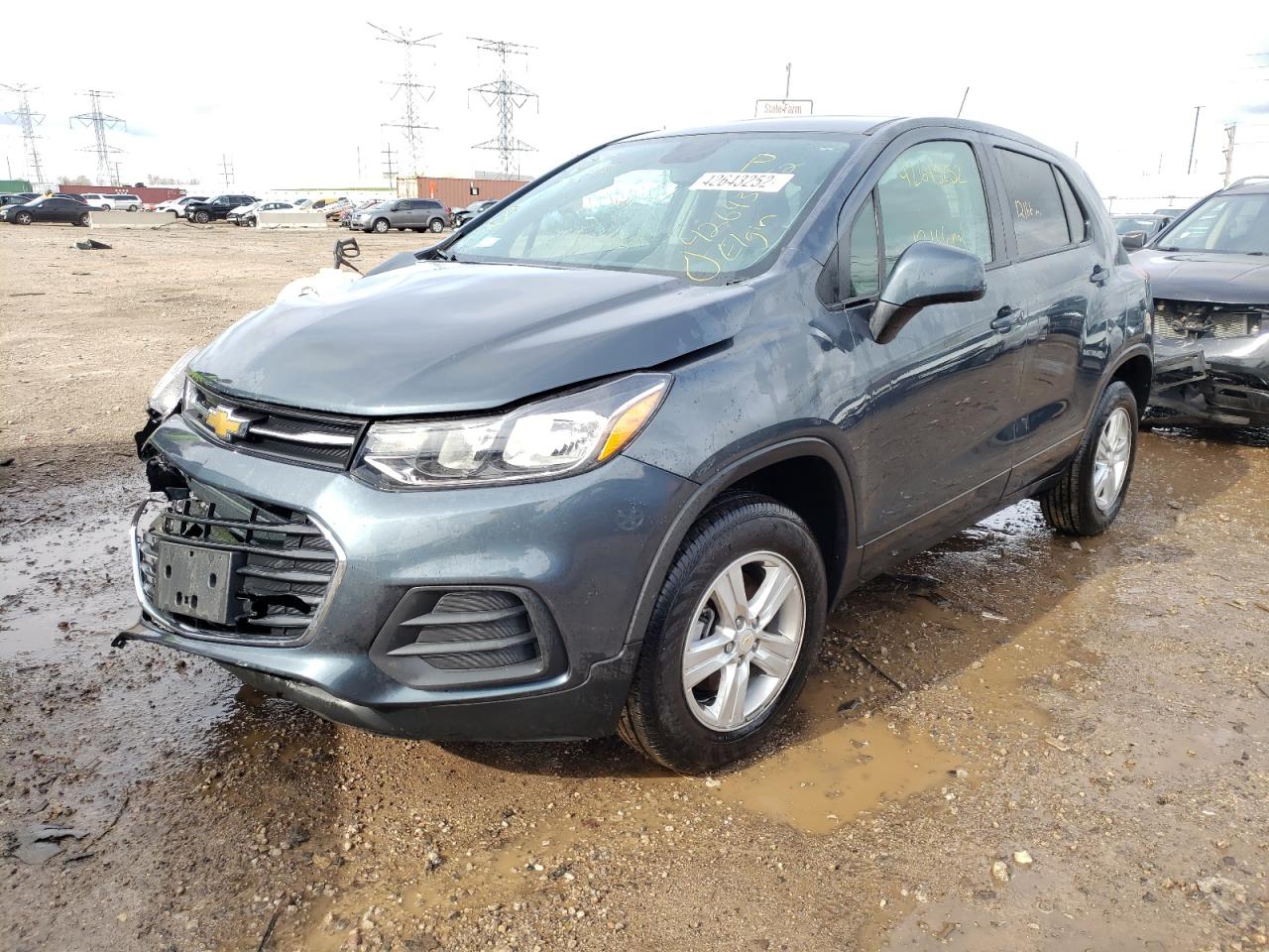 Photo 2 from auction – 2022 CHEVROLET TRAX LS with VIN KL7CJNSM6NB503127