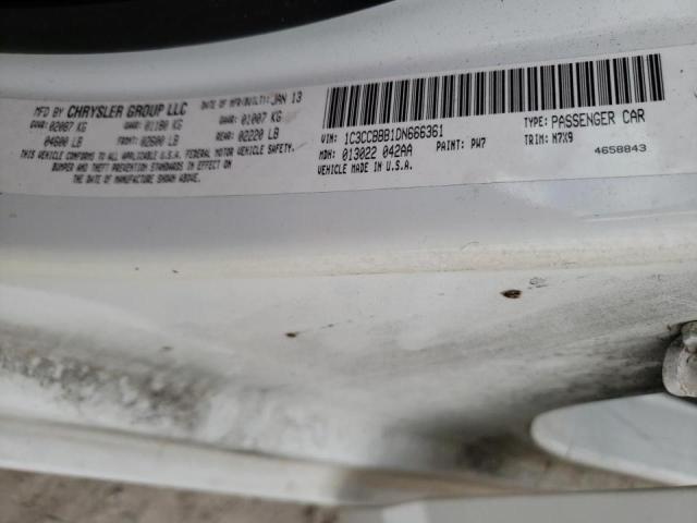 Photo 10 from auction – 2013 CHRYSLER 200 TOURIN with VIN 1C3CCBBB1DN666361
