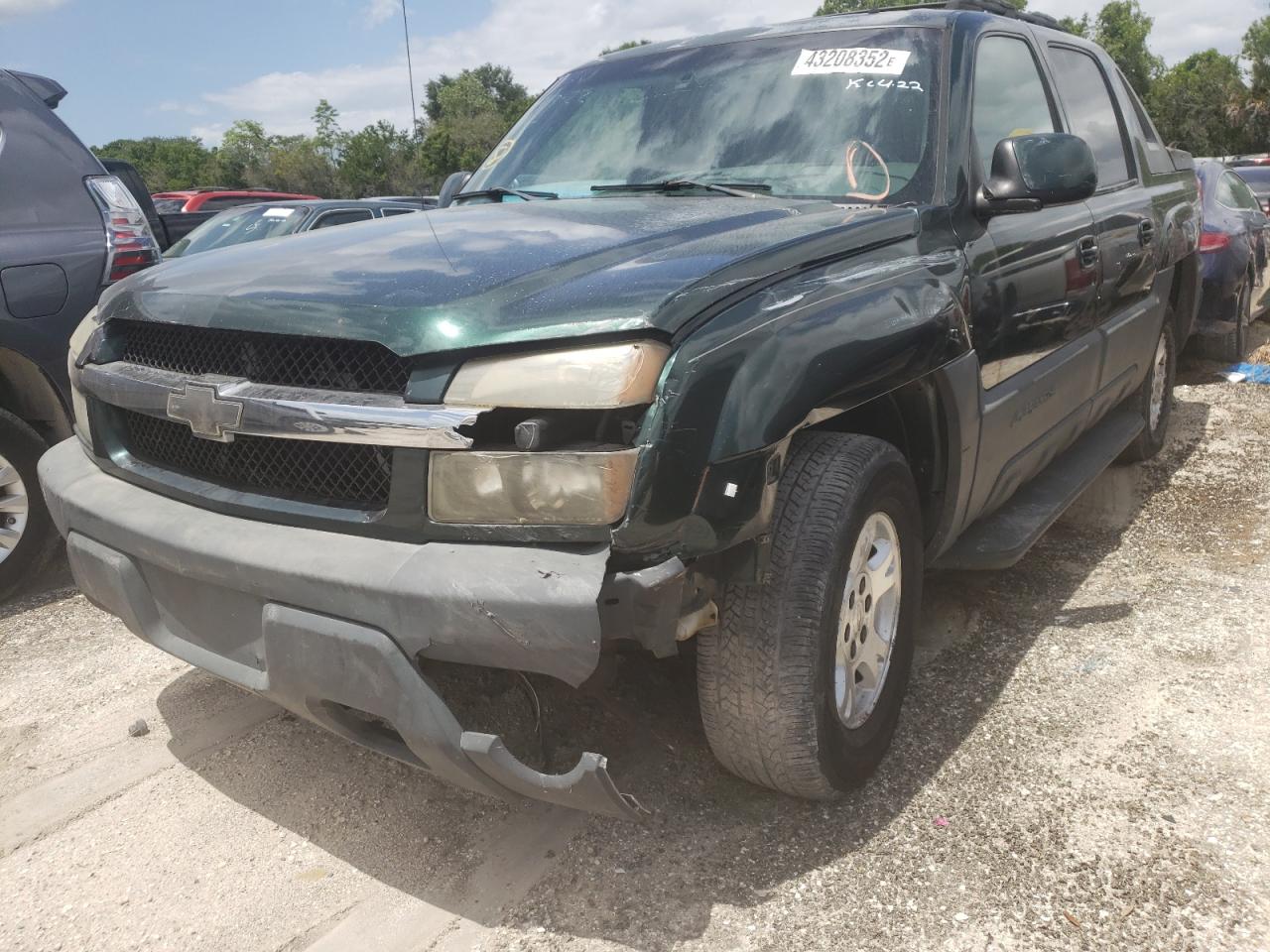Photo 9 from auction – 2002 CHEVROLET AVALANCHE with VIN 3GNEK13TX2G139487