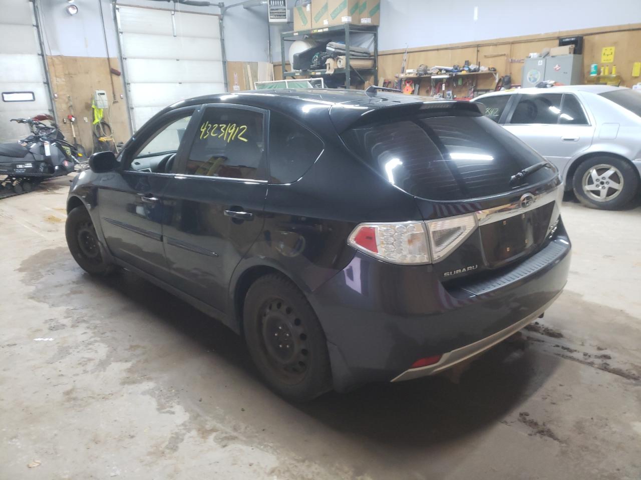 Photo 3 from auction – 2008 SUBARU IMPREZA OU with VIN JF1GH63668H835761