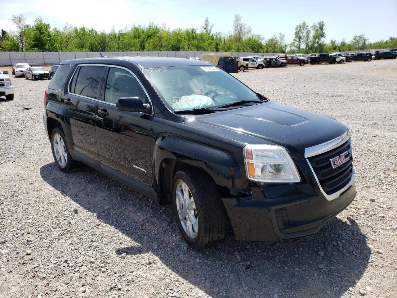 GMC TERRAIN SL 2017 with VIN 2GKALMEK6H6314773 - Photo from auction