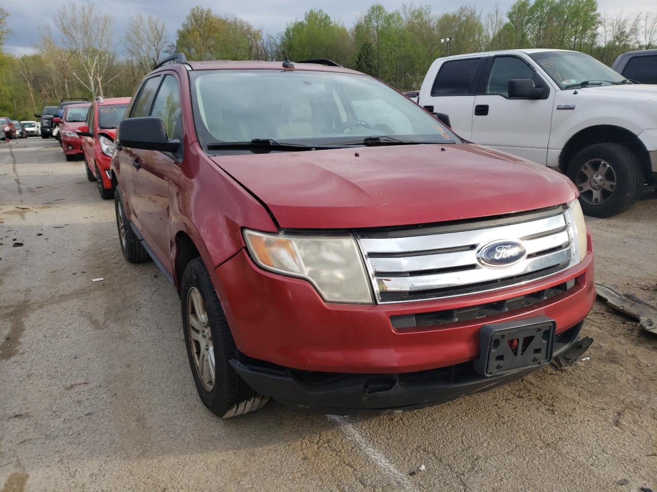 FORD EDGE SE 2007 with VIN 2FMDK36C47BB55444 - Photo from auction