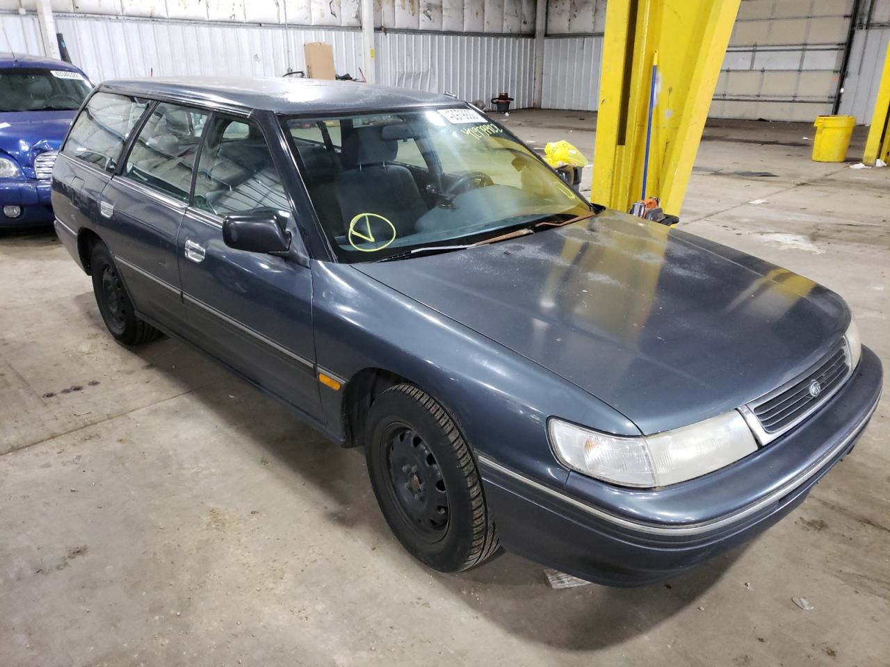 SUBARU LEGACY L 1993 with VIN 4S3BJ6334P7956873 - Photo from auction
