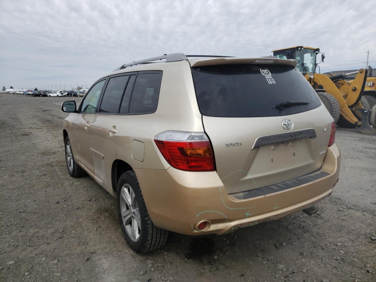 Photo 3 from auction – 2008 TOYOTA HIGHLANDER with VIN JTEES43A082064465