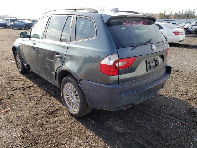 Photo 3 from auction – 2006 BMW X3 2.5I with VIN WBXPA73416WC52709