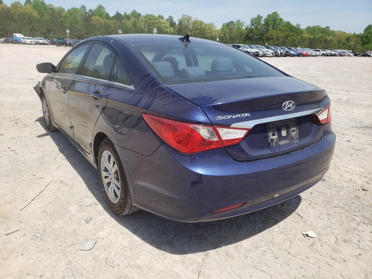 Photo 3 from auction – 2011 HYUNDAI SONATA GLS with VIN 5NPEB4AC4BH057839